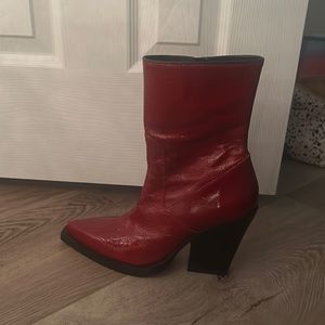 red boots